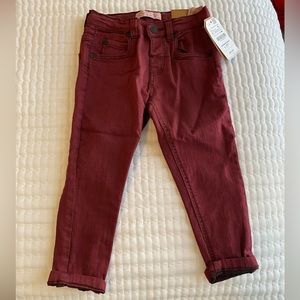 NWT Zara baby color wash skinny jeans (2-3 years)